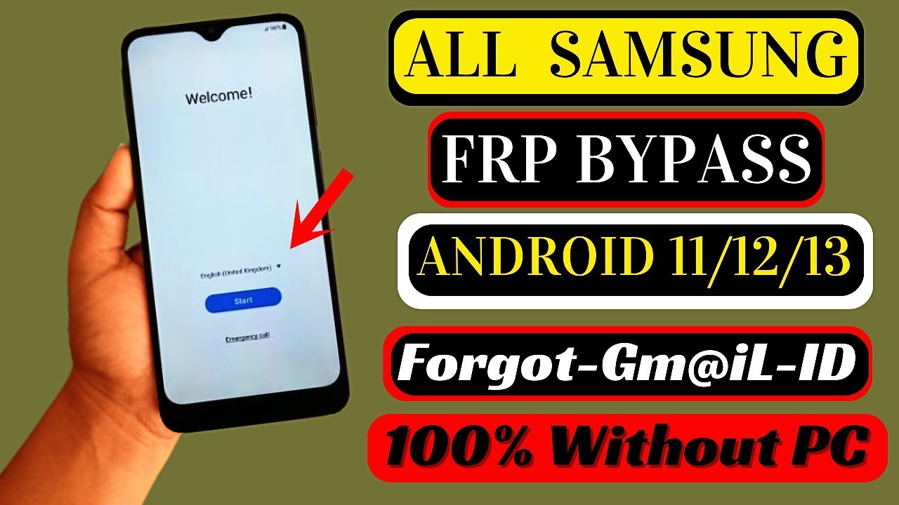 Without PC All Samsung FRP Bypass All Android 11/12/13 | Bypass/Unlock Google Account Lock 2024
