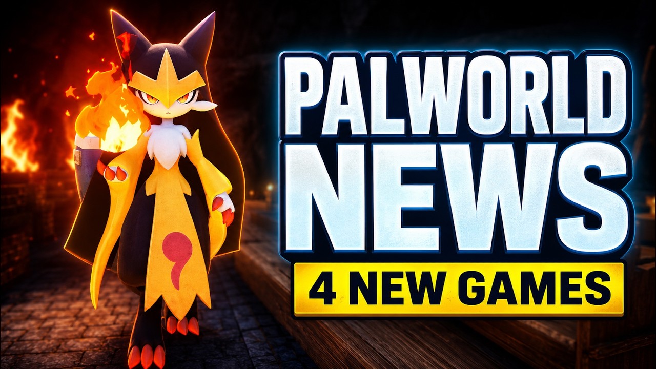 MASSIVE Palworld Update Changes Everything! &ndash; 4 New Games Coming