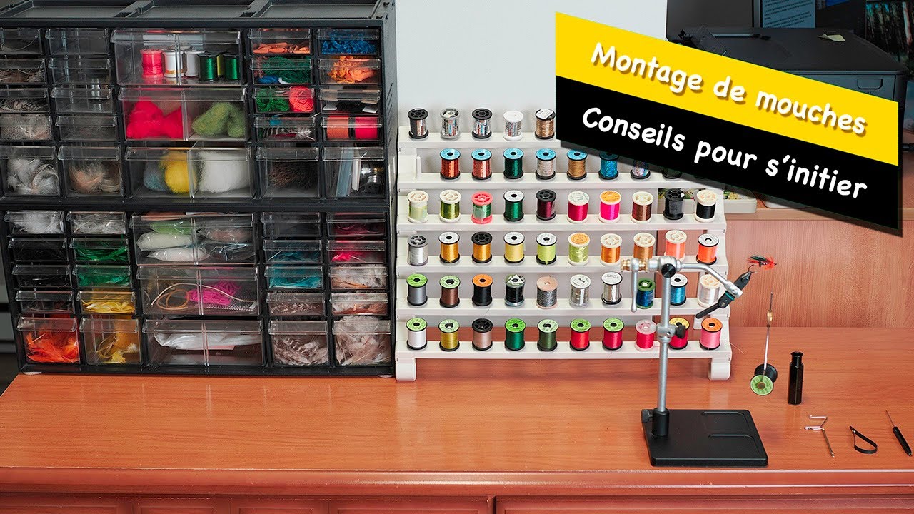 S’initier au montage de mouches