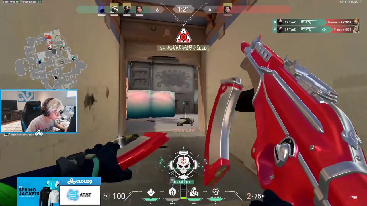fragging out in VALORANT
