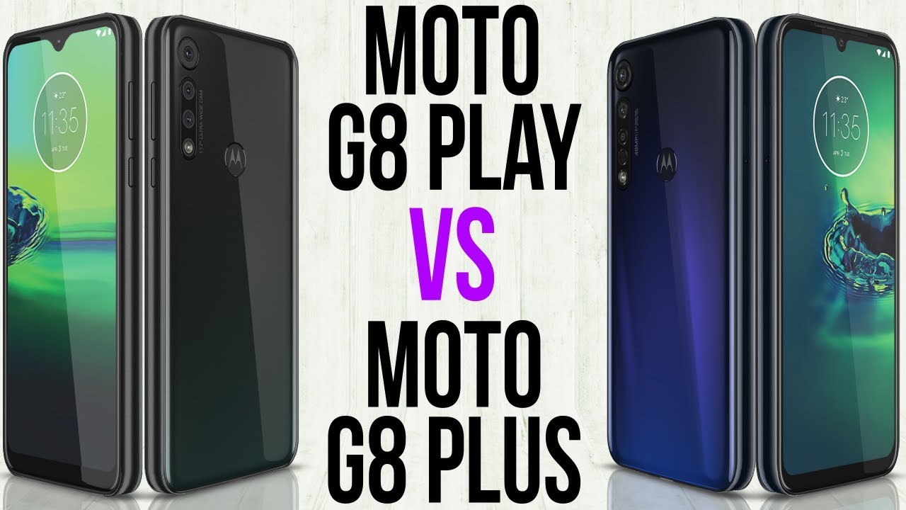Moto G8 Play vs Moto G8 Plus (Comparativo)