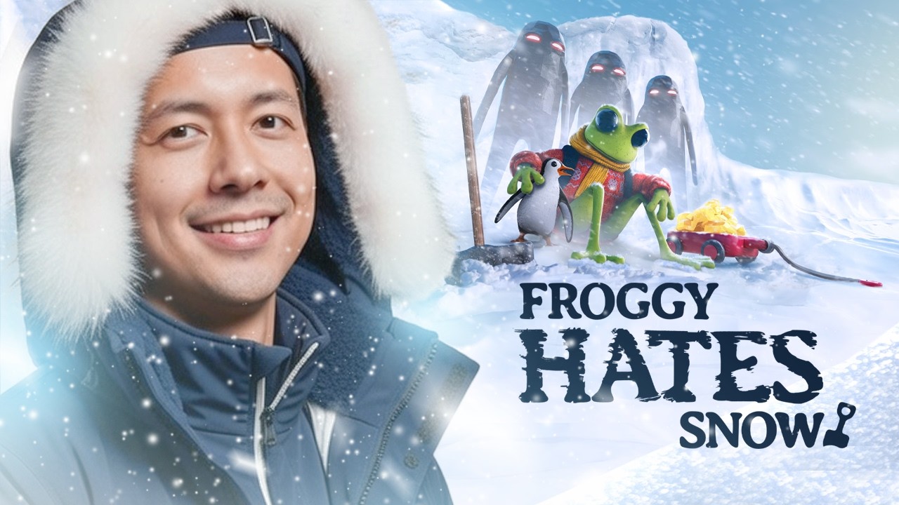 UNE GRENOUILLE CONTRE L’HIVER ! ► FROGGY HATES SNOW