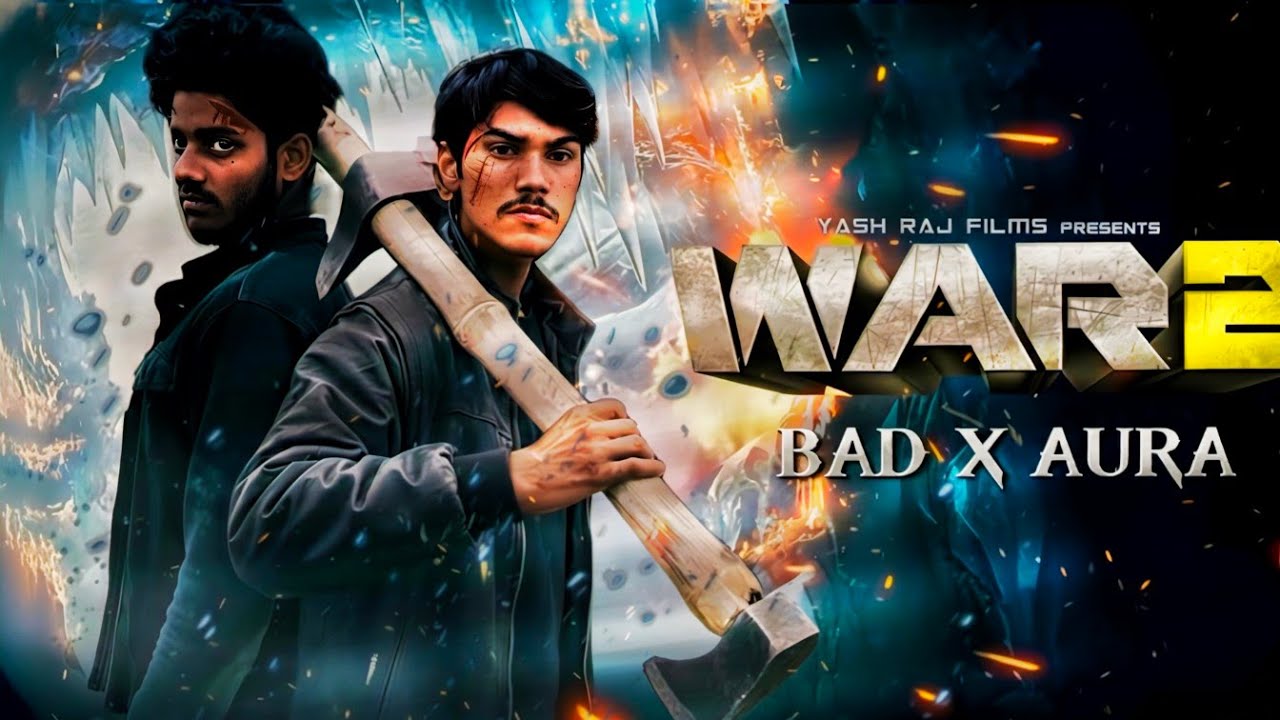 WAR 2 || Best Cinematic Flight Spoof || Hrithik VS J.. NTR_BAD X AURA | Hariomshalby Bollywood movie