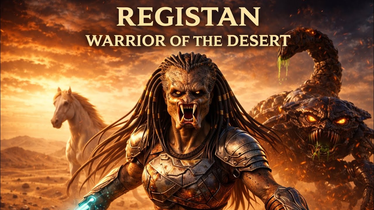 REGISTAN | Predator Warrior&rsquo;s Epic Battle in the Desert | Realistic CGI Short Film 2026