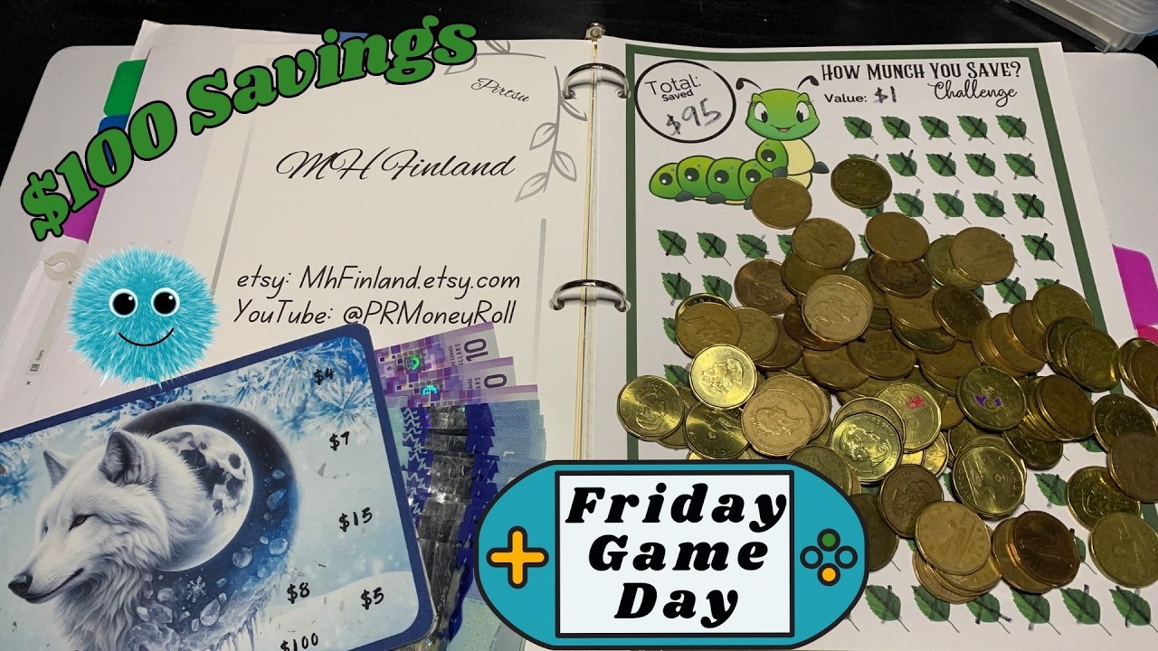 Friday Game Day !!!  Saving $100 !! Finishing 2 Challenges !!!!