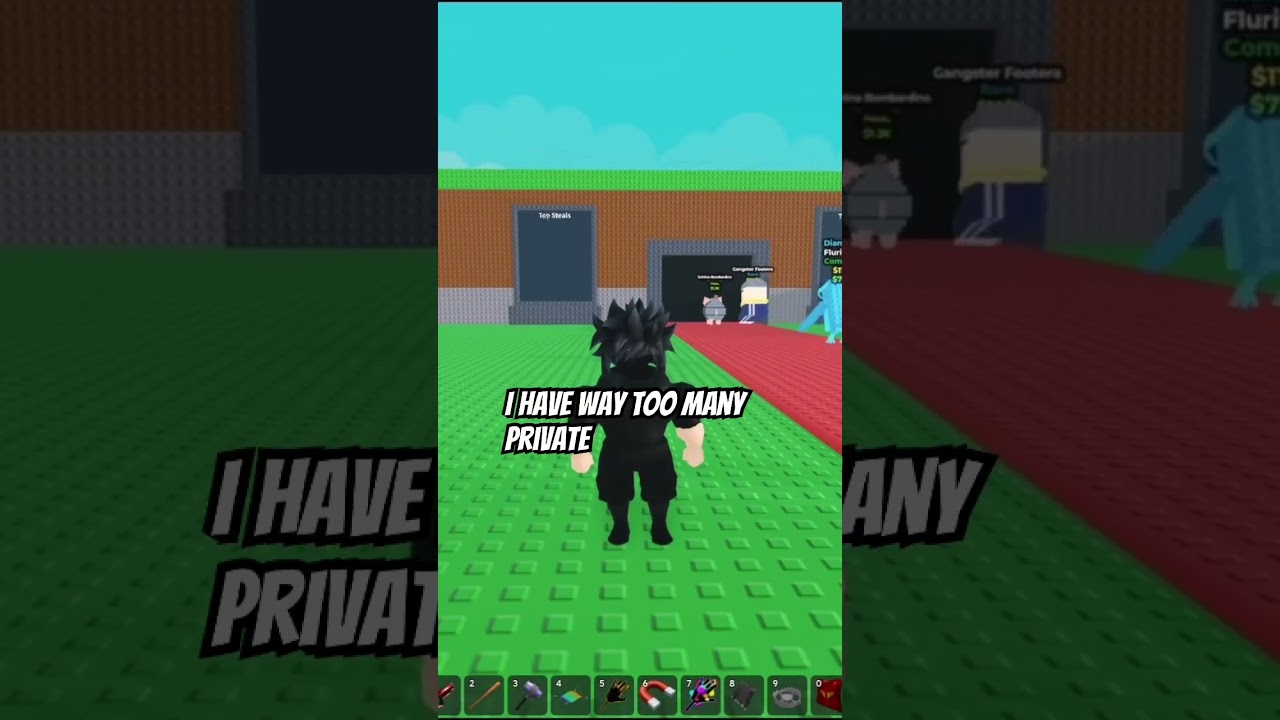 How to join free private servers on steal a brainrot! #roblox #stealabrainrot #fyp