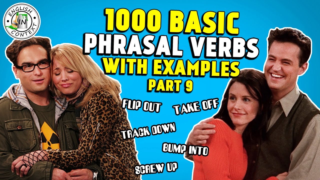 1000 BASIC PHRASAL VERBS | PART 9 | Take Off, Screw Up..