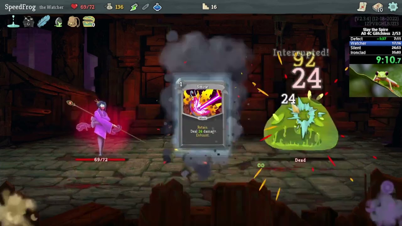 (World Record) Slay the Spire 4 Character Glitchless Speedrun in 32:25.9