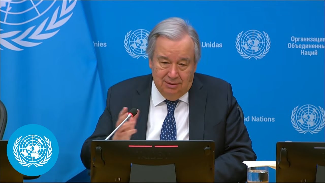 Artificial Intelligence - Press Conference | United Nations