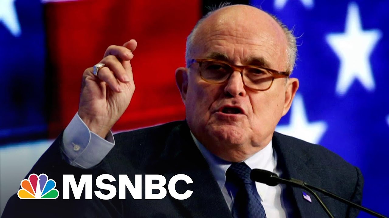 Federal Investigators Search Rudy Giuliani's Apartment As Part Of Ukraine Probe | MSNBC