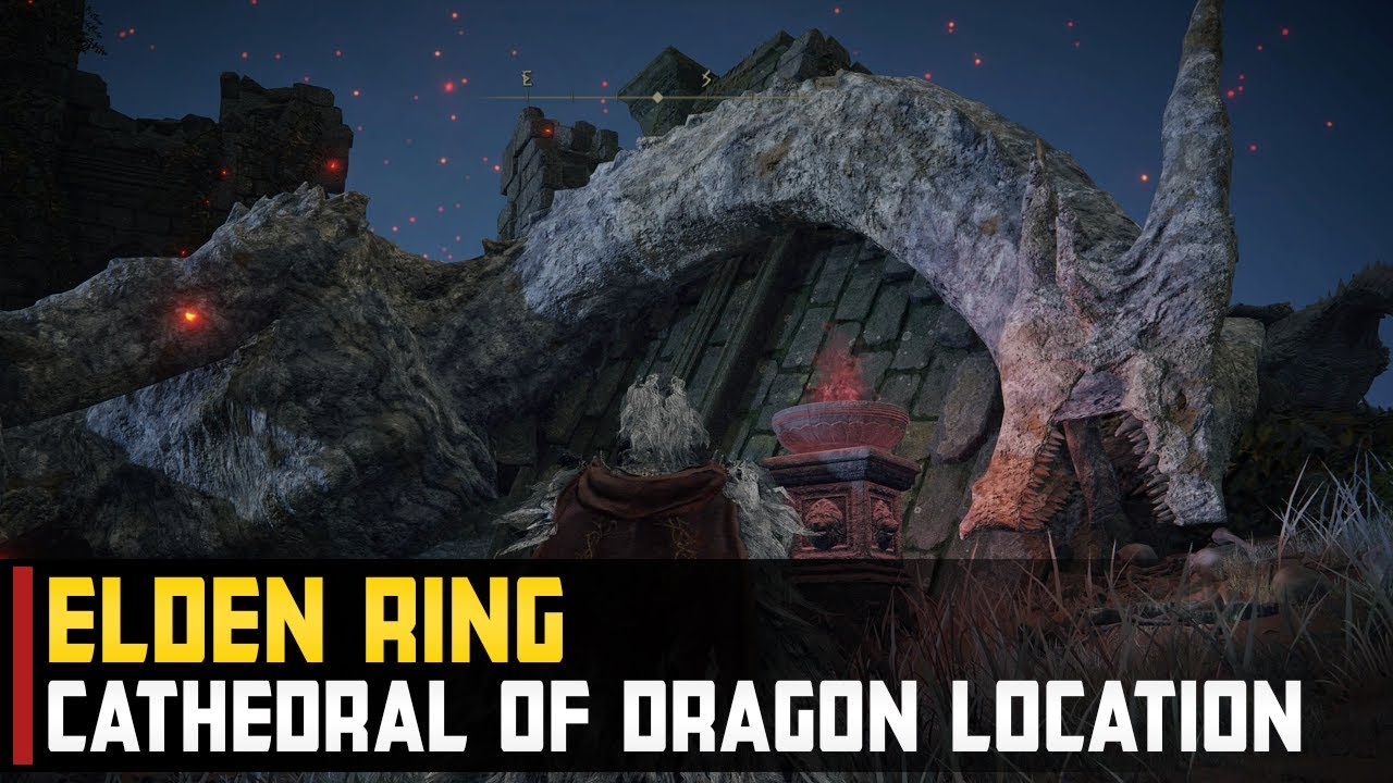 Cathedral of Dragon Communion Location Elden Ring
