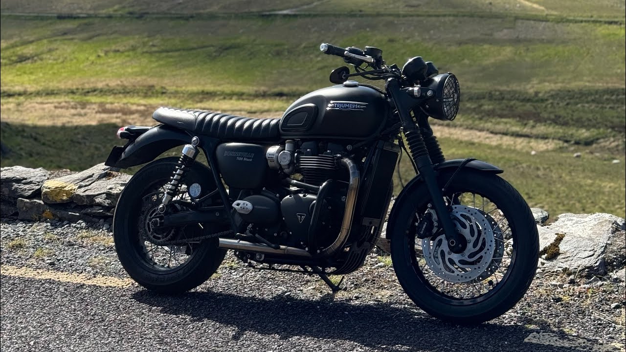 Triumph Bonneville T120 POV Ride through Conor Pass in Ireland 4K @OfficialTriumph
