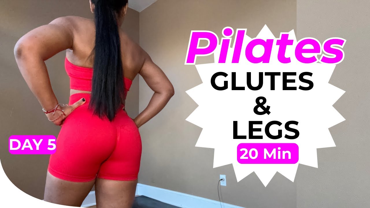 20 Min Wall Pilates for GLUTES & LEGS | 14 Day Wall Pilates Challenge – Day 5