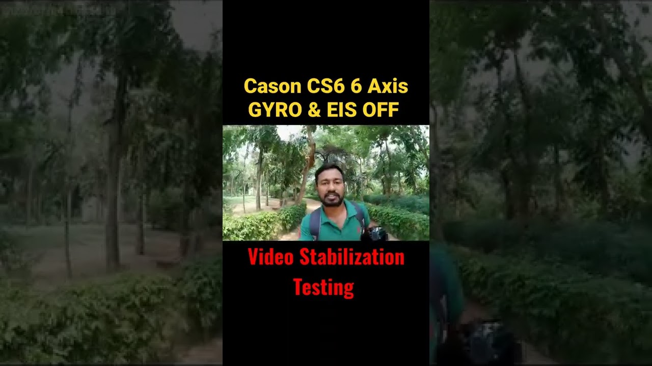 Cason CS6 📷1080P60fps || Video Stabilization Testing || #shorts