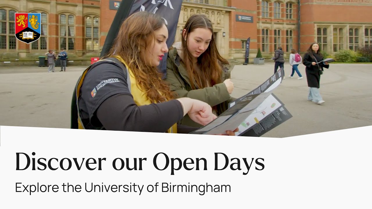 Open Day Top Tips | University of Birmingham