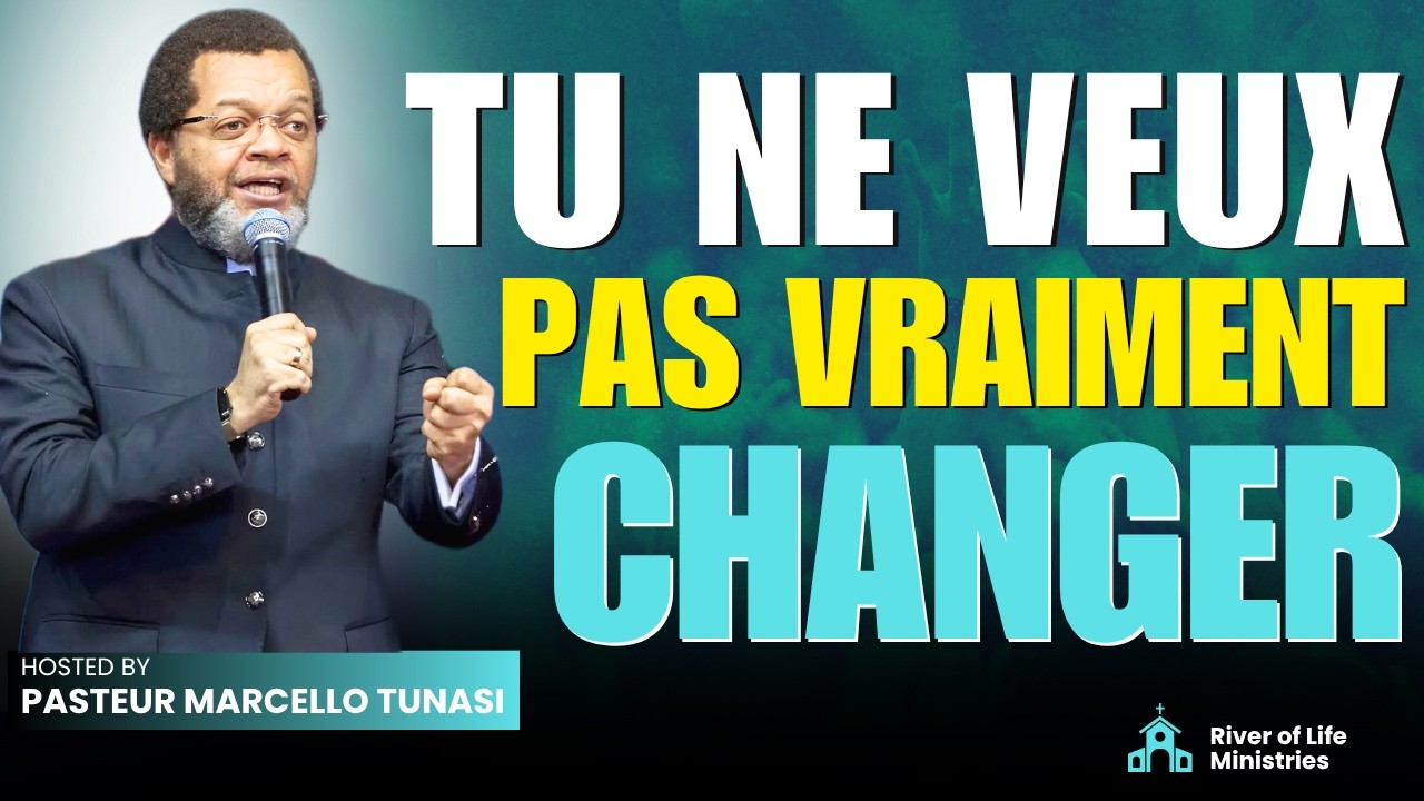 Tu ne veux pas changer&hellip; tu aimes ton probl&egrave;me | Pasteur Marcello Tunasi