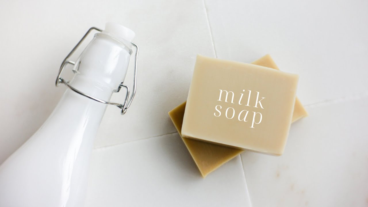 Make creamy milk soaps with me🥛2 ways to use milk in cold process soap❄️