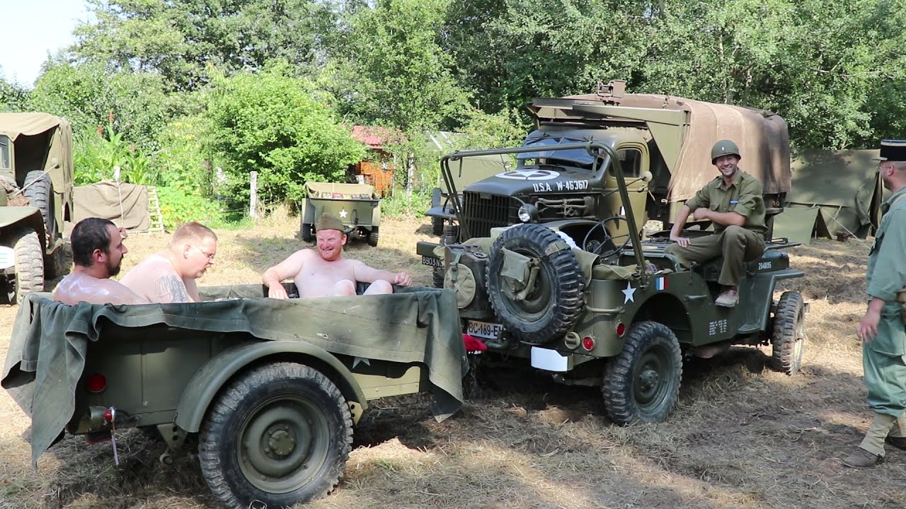 T2 Le bain des LFF, Campement Militaire Lieutenant Hodin