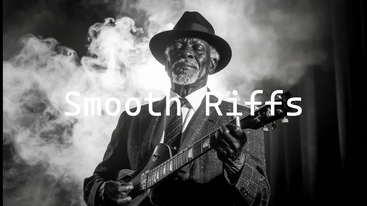 Smoky Whiskey Blues | Relaxing Electric Guitar Solos 🥃