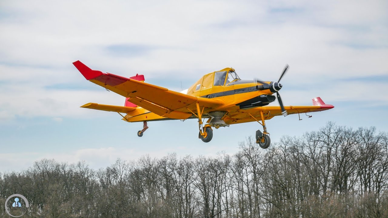 Letecké hnojenie 2024 -  Zlin Z-37A 