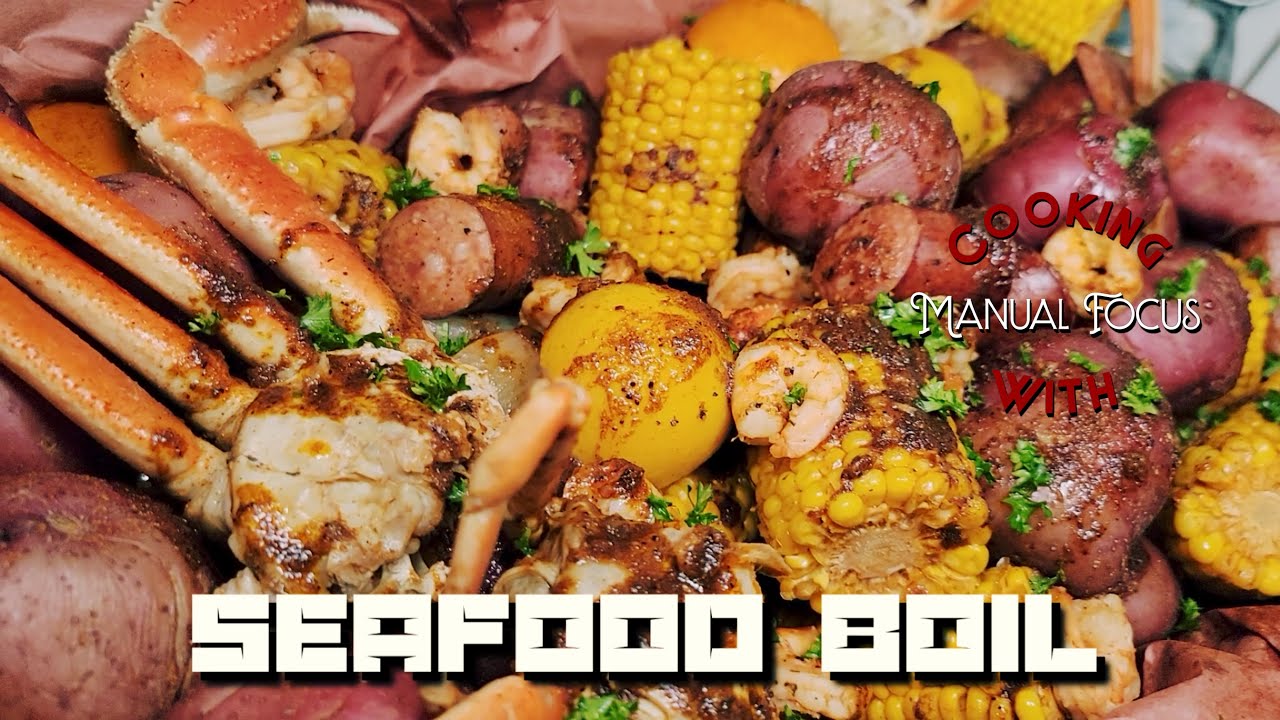 Crab and Shrimp Seafood Boil Recipe | Low Country Boil