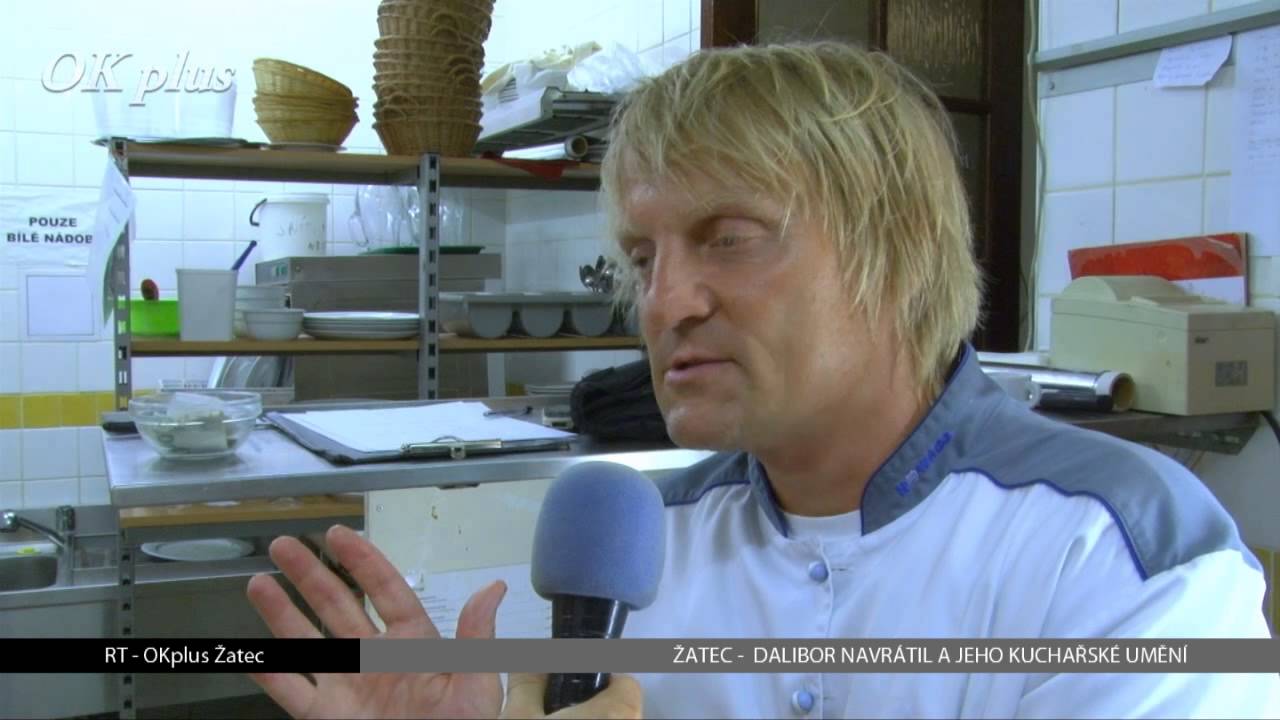 Dalibor Navrátil - šéfkuchař a výtečná jídla v jeho podání