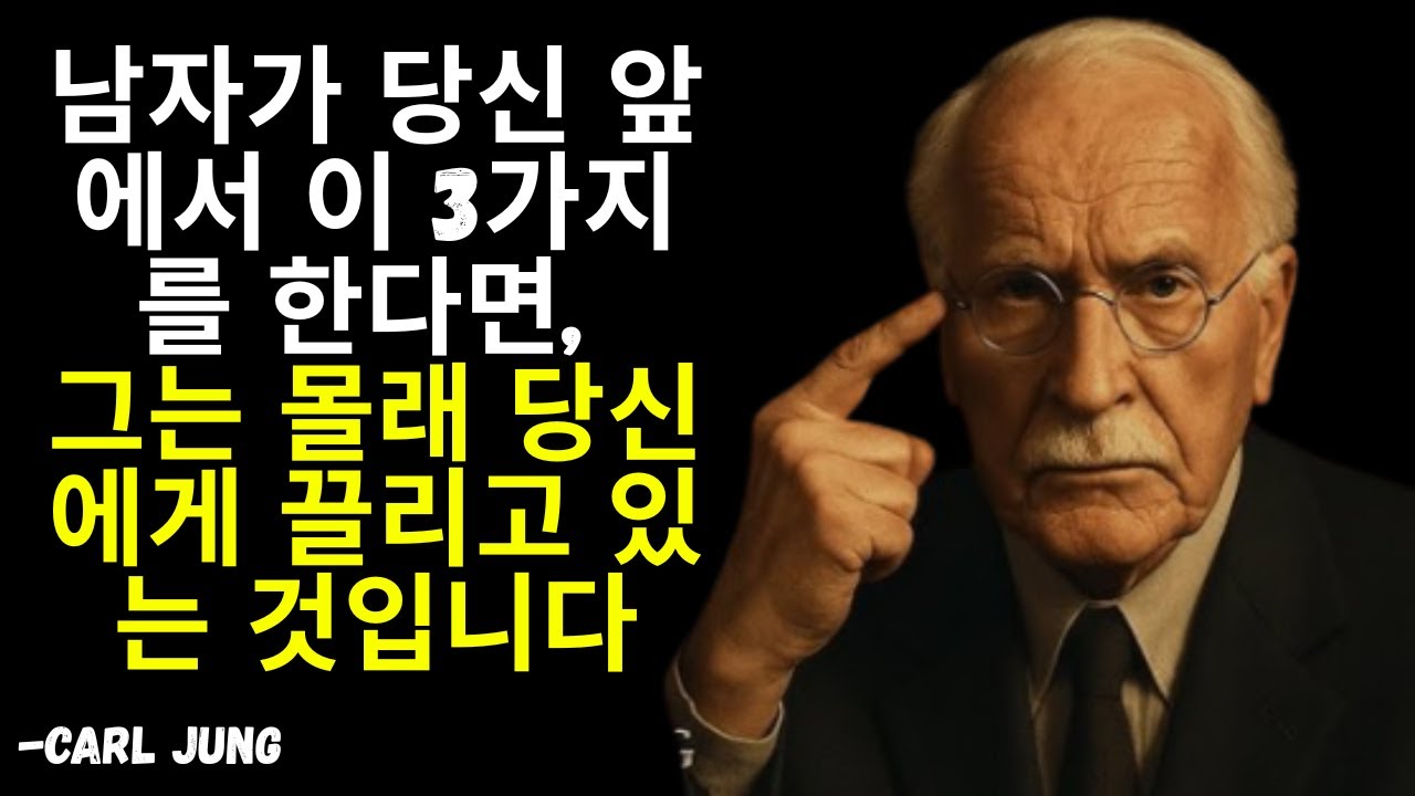 남자가 당신 앞에서 이 3가지를 한다면