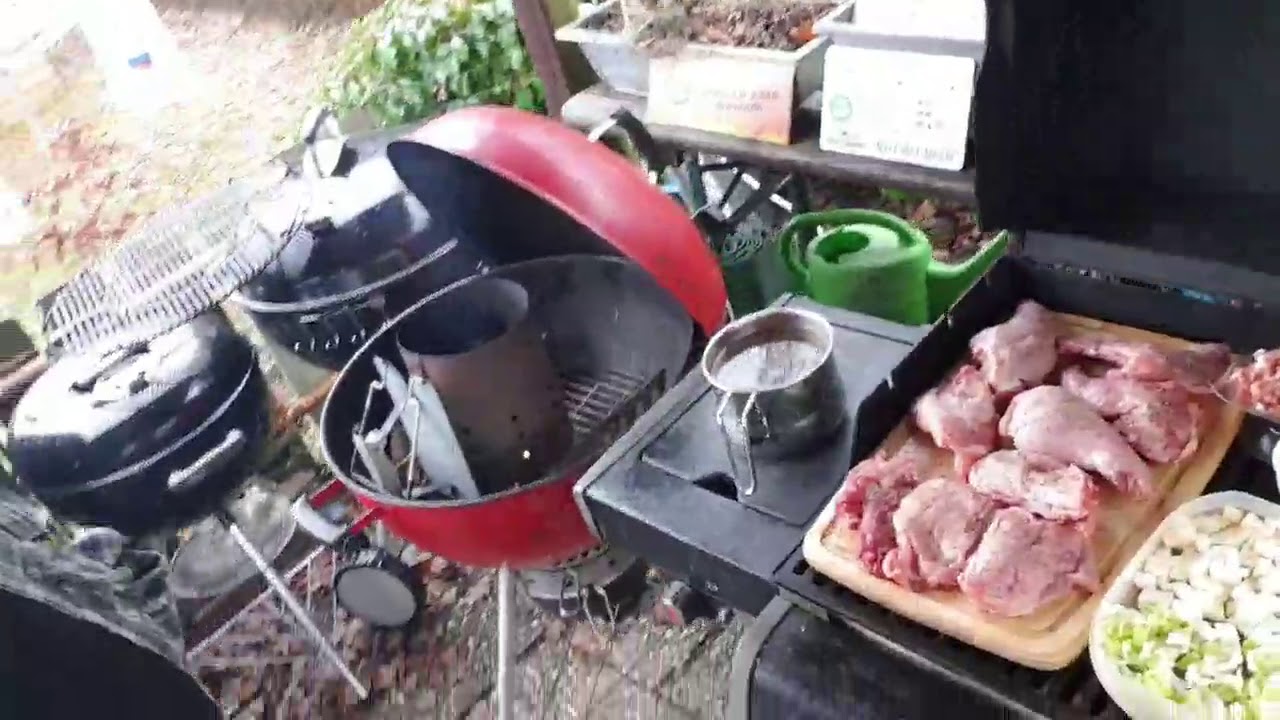 Hasenbraten mit Rahmsoße im Dutch Oven 🔥 Holger's Grillen 🔥