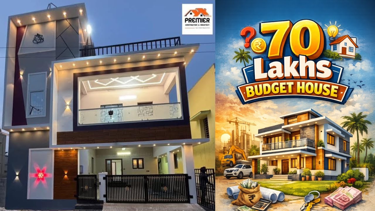 கோவில்பட்டி 70 லட்சத்தில் இவ்வளவு Luxury வீடா? 😲 | 2650 Sq Ft 4BHK Dream House #kovilpatti #home