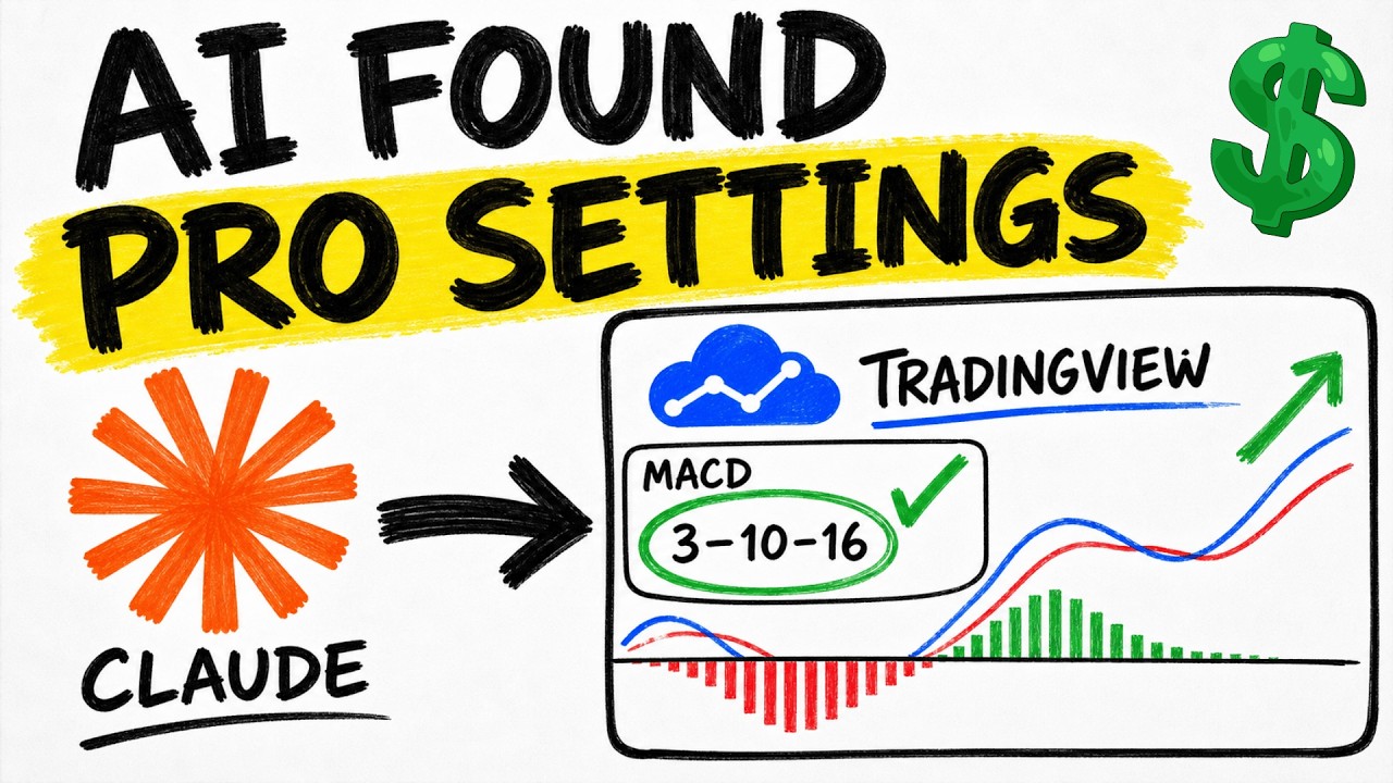 AI Finds the BEST TradingView Indicator Settings (Claude AI Trading)
