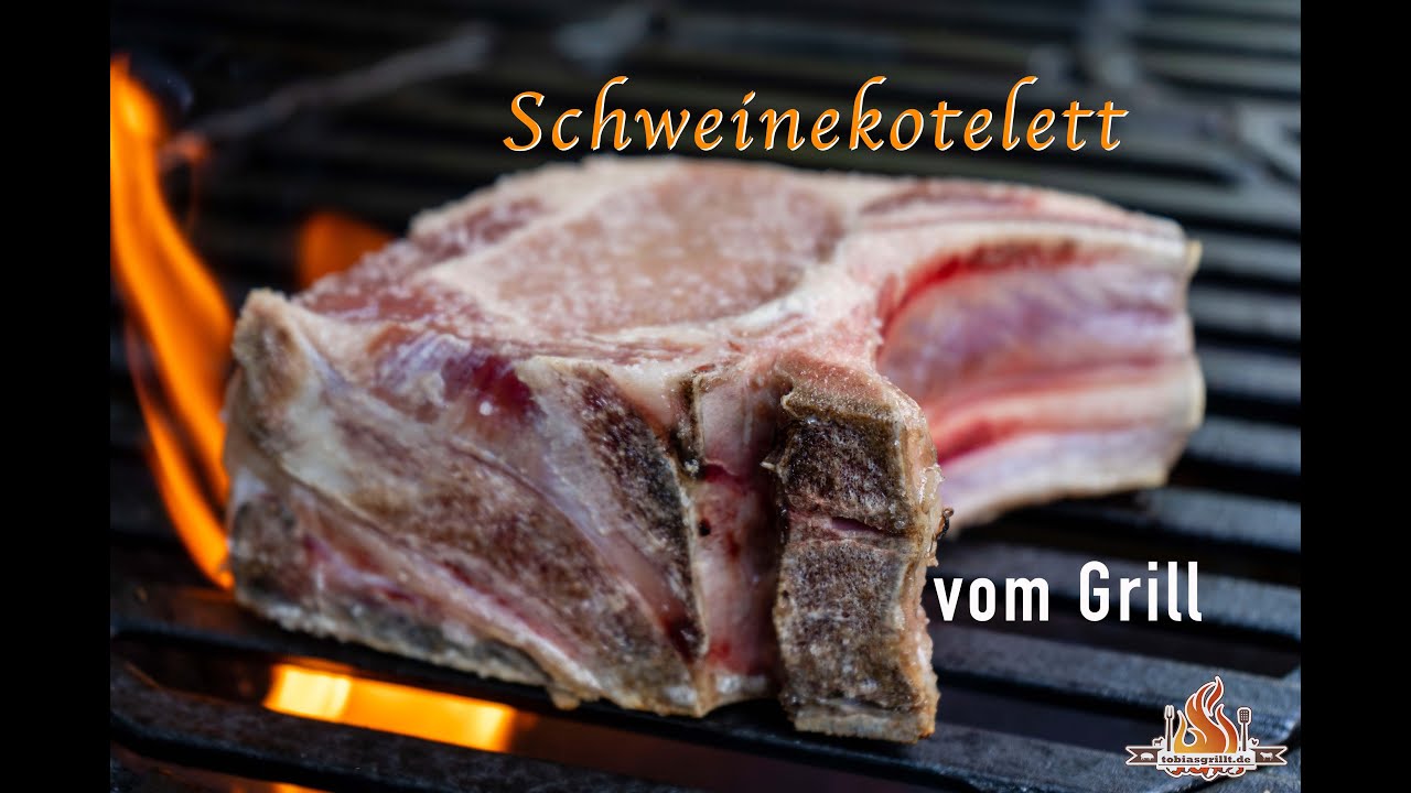 Schweinekotelett vom Grill | So lecker ist ein Schweinekotelett vom Grill