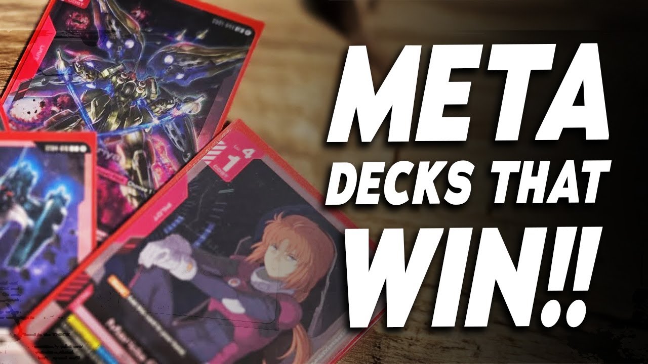 META decks that WIN The Newtype Challenge: Gundam Card Game
