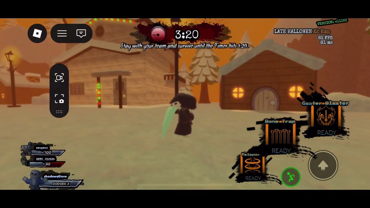 Roblox: Dimensional Coalescence 2026; other buildings of Snowdin