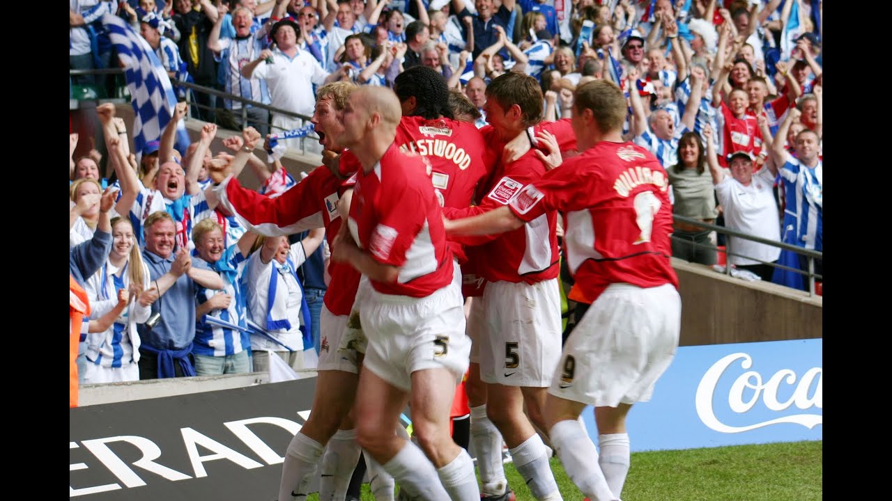 Hartlepool United In The 2004/05 Play-Off Final