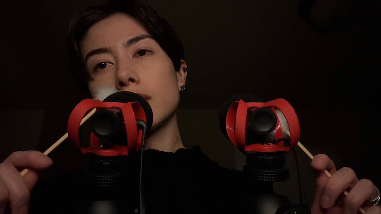 Slow/gentle ASMR whispered personal attention, ear attention 😴