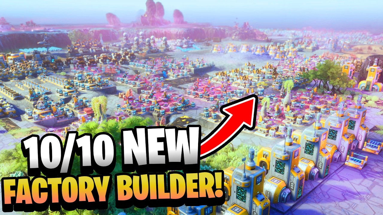 I Built The PERFECT Drone Factory in This NEW Automation Game!