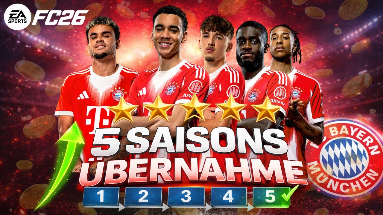 Kann man die Bayern stoppen? │ 5 Saisons Übernahme FC 26