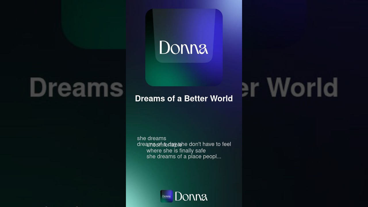 Dreams of a better world