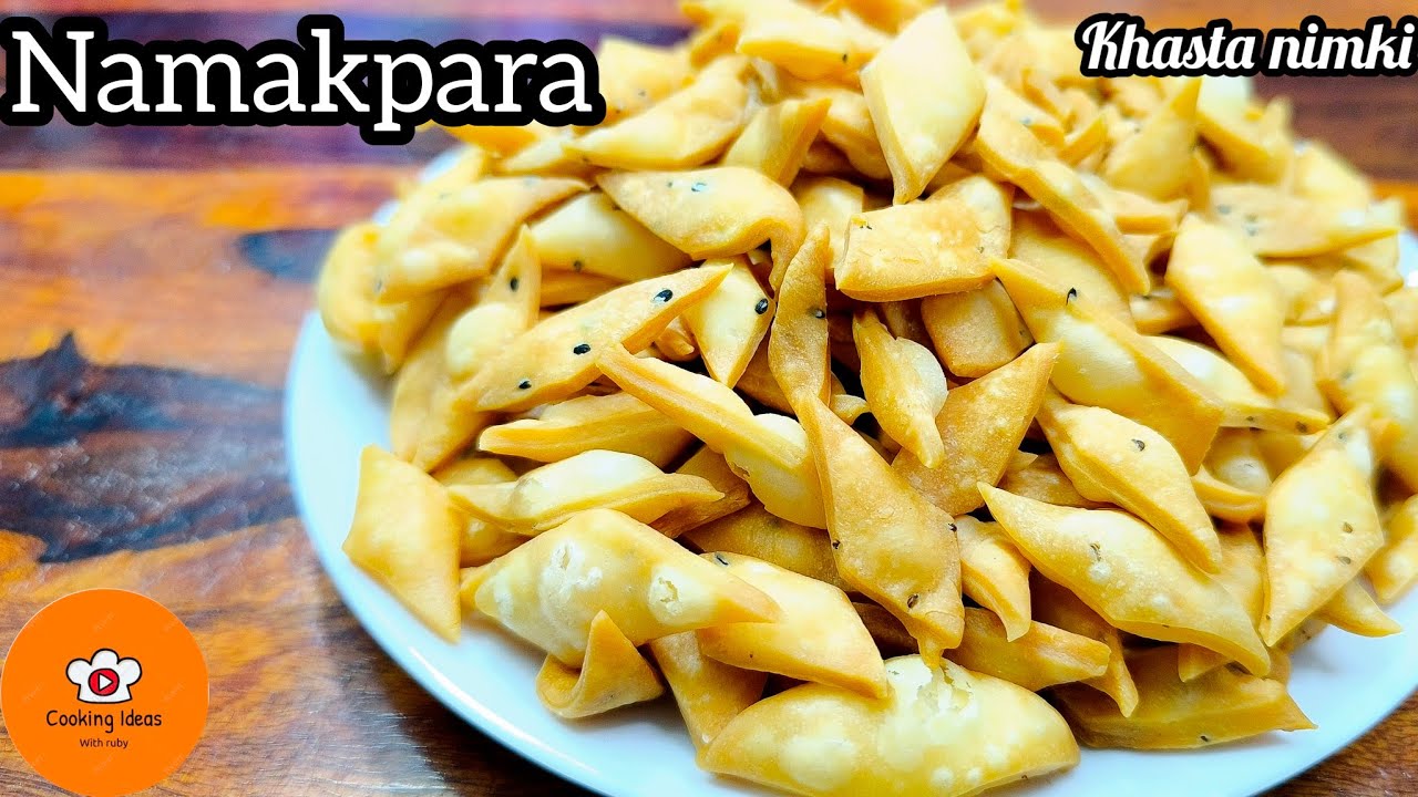 Perfect & Crispy Namakpara Recipe | Khasta Nimki | Easy & Crunchy Tea time Snack | Step by step
