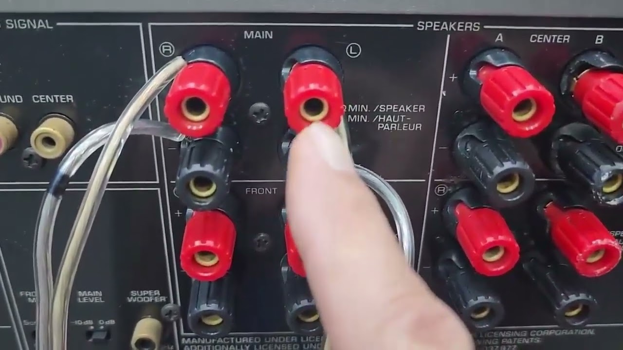 Đã bán.. Amply đa kênh Yamaha AVX 1000 DSP - 260W đánh khỏe tiếng hay, máy zin nguyên bản