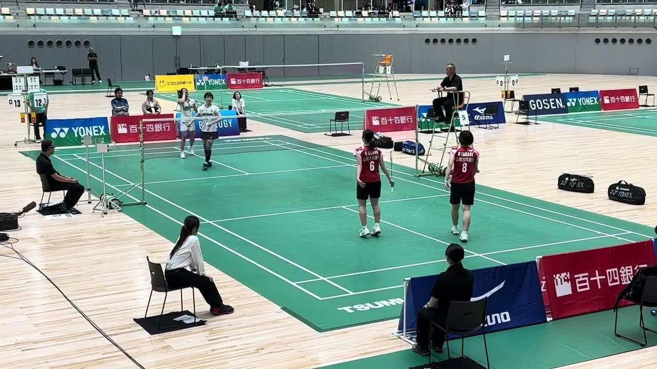 2025全日本社会人バドミントン決勝ＷＤ櫻本廣田VS大澤田部