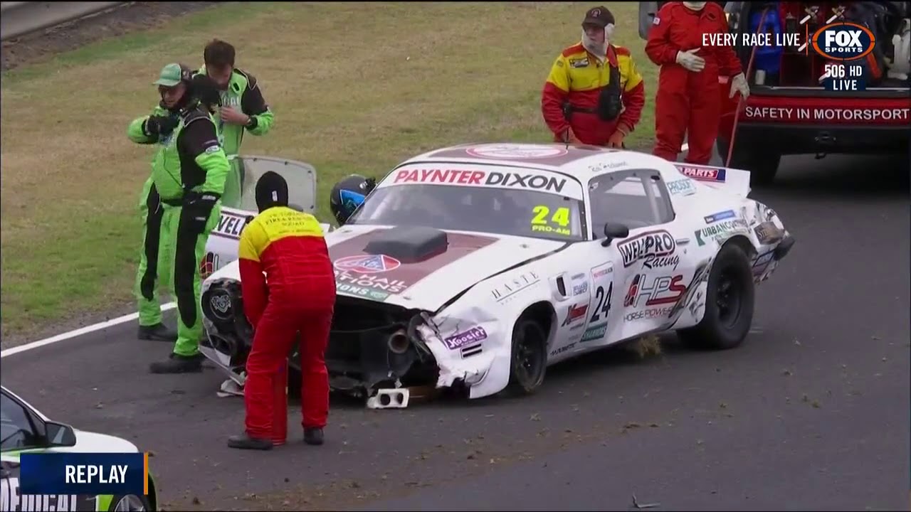 2019 Touring Car Masters Phillip Island Race 1 Massive Shunt