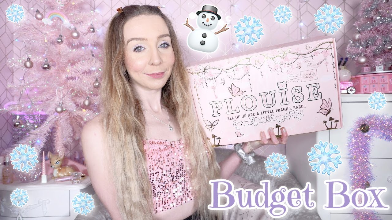PLOUISE BUDGET BOX UNBOXING 💜 WINTER EDITION DECEMBER ❄️