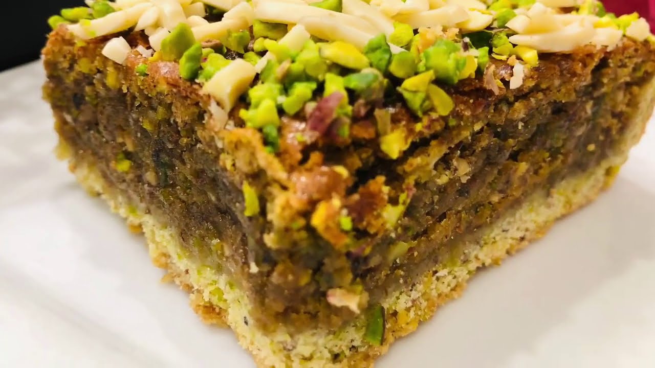 Libanaise à la pistache ليبانيز تونسية أصيلة و فاخرة بالفستق