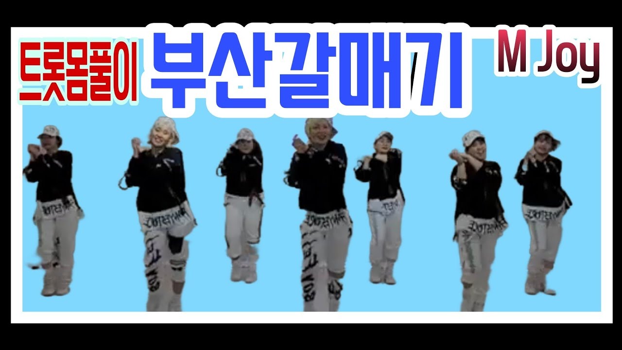 ❤️부산갈매기/하태웅&오로라/트롯몸풀이/정미와즐거운댄스