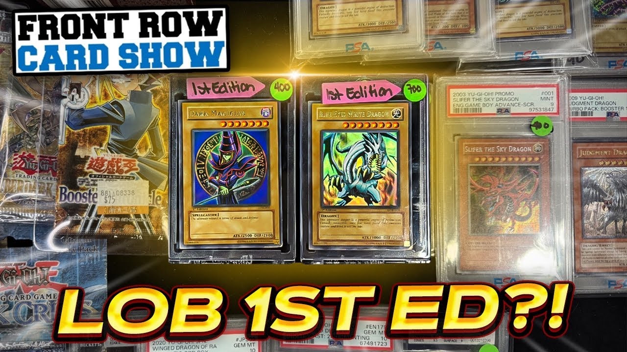 I Found RARE Yugioh Cards at the Portland Front Row Card Show - Buyer POV!