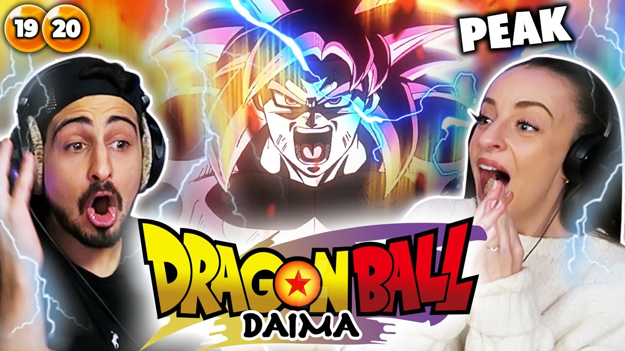 ADULT SSJ4 GOKU! 🔥 *DRAGON BALL DAIMA* Episodes 19-20 REACTION!