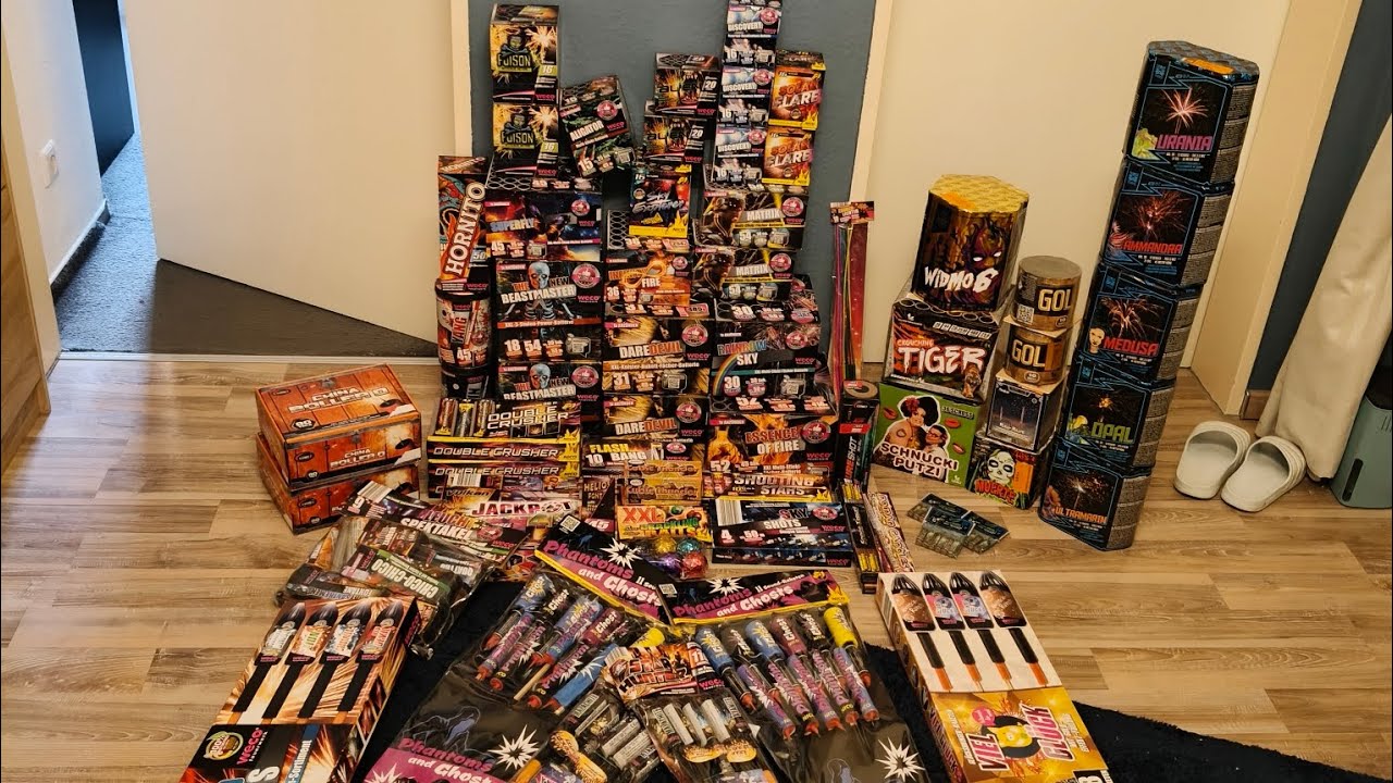 Kisten packen f&uuml;r Silvester