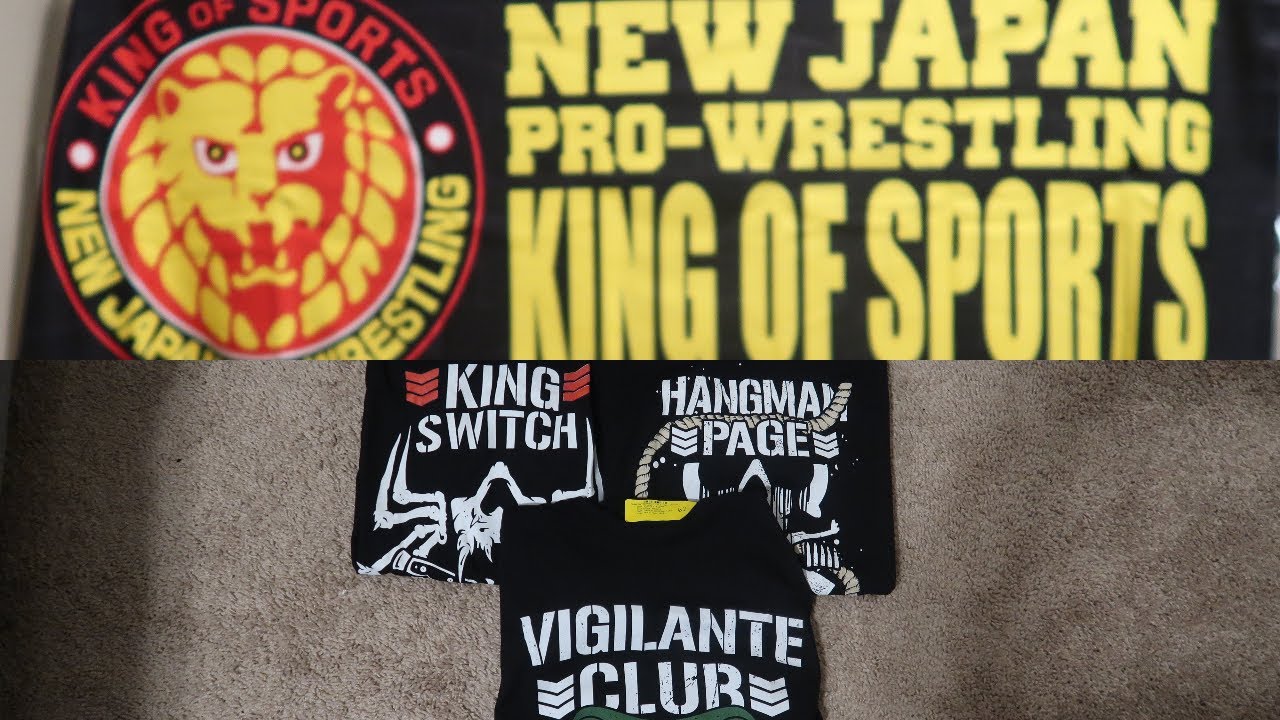 Pro Wrestling Tees Unboxing 5/22/22 - Bullet Club & NJPW