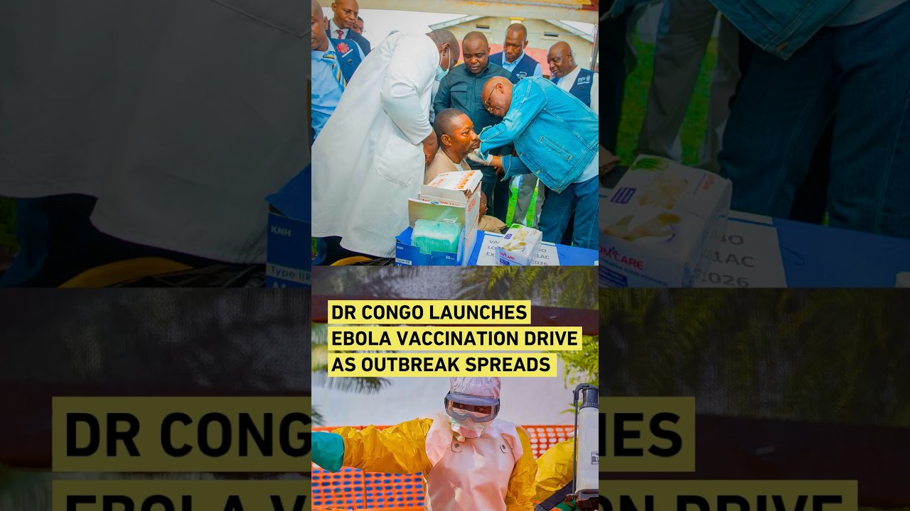 DR Congo launches Ebola vaccination drive as outbreak spreads